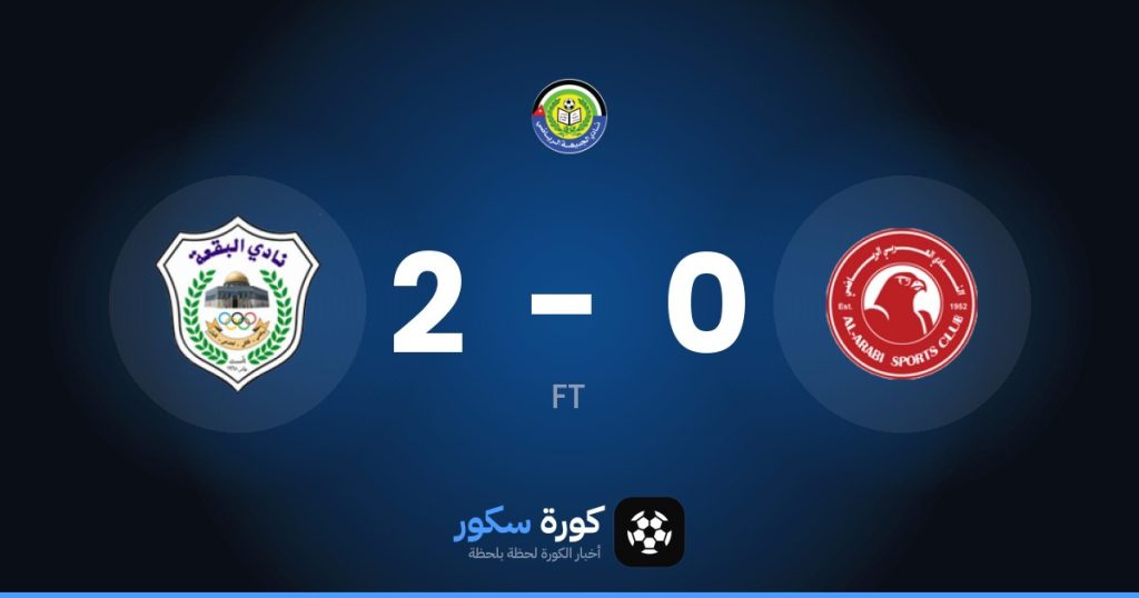نتيجة مباراة النادي العربي والبوكاا