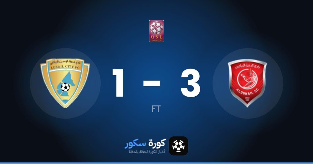 نتيجة مباراة الدحيل ونادي لوسيل