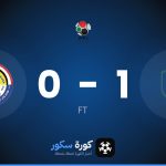 نتيجة مباراة غاز الشمال والزوراء