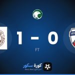 نتيجة مباراة جدة والجبلين